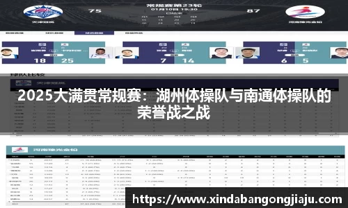 2025大满贯常规赛：湖州体操队与南通体操队的荣誉战之战